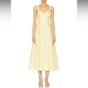 REVOLVE Embroidered Longline Dress in Medium